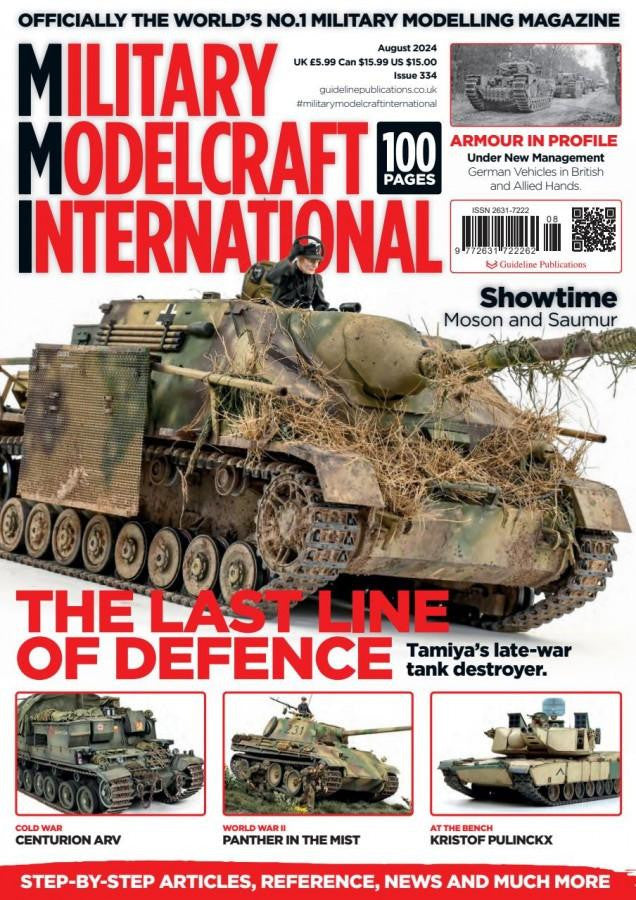 Guideline Publishing Military Modelcarft Magazine Aug.2024